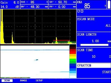デジタル携帯用DAC、AVGは超音波欠陥の探知器/UTの欠陥の探知器FD350USM60を曲げる