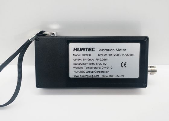 手持ち型圧電気のトランスデューサー センサーLcdデジタルの振動計