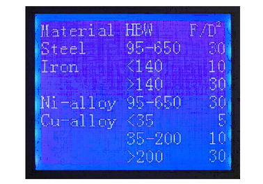 ASTM E-10 ISO6506 DIGITAL の電気 BRINELL 硬度のテスター HBE-3000