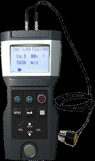 最新の会社の事例について 携帯用超音波速度のゲージTG-1000