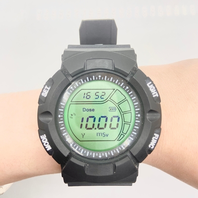 無線腕時計のタイプ個人的な線量計の音および軽い警報線量率の放射の測定