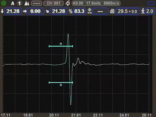 IP67 超音波厚さ計 0.001mm 高分解能 Bスキャン 広範囲 15000 mm