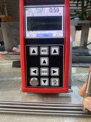 スキャン B スキャン 0.001mm htigh解像度 穿透コーティング超音波厚み計