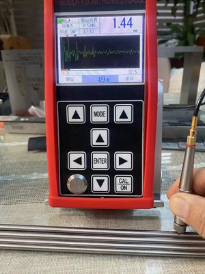 スキャン B スキャン 0.001mm htigh解像度 穿透コーティング超音波厚み計