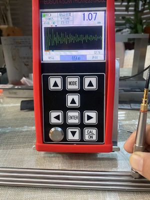 スキャン B スキャン 0.001mm htigh解像度 穿透コーティング超音波厚み計