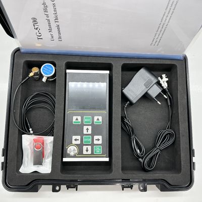 4hz 8hz 16hzの測定の頻度の軽量の携帯用超音波厚さゲージ