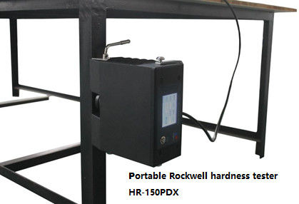 HR-150PDXのタッチ画面の高精度な携帯用ロックウェル硬度のテスターの閉じたループ
